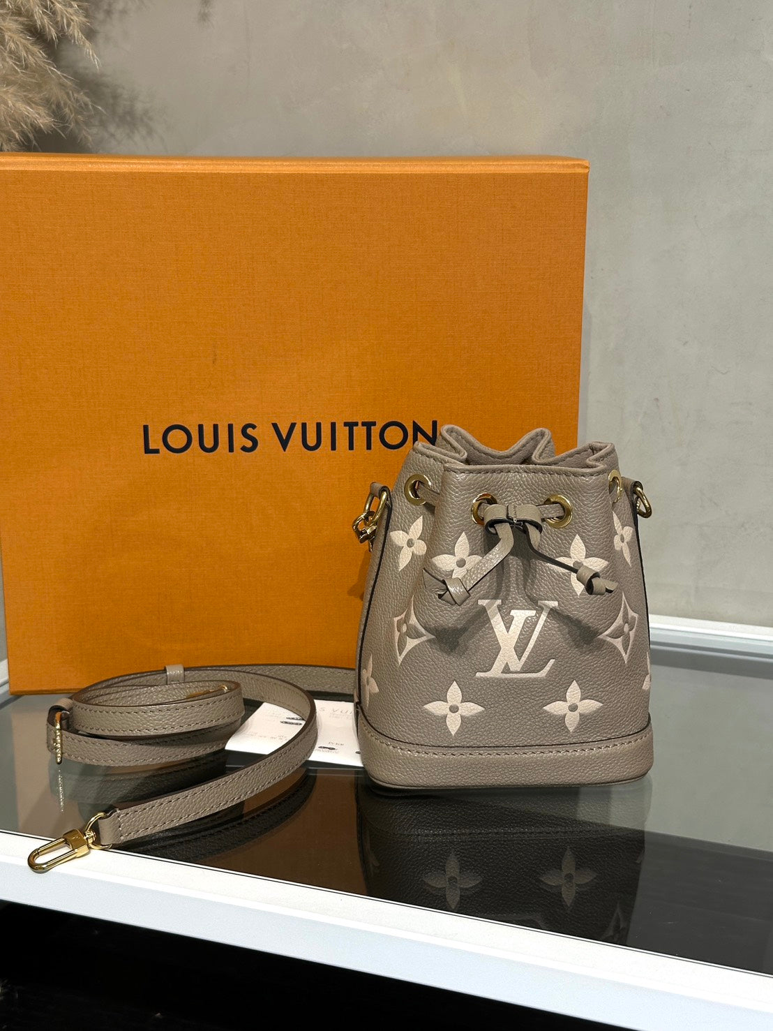 LOUIS VUITTON Nano Noe - 斑鳩灰