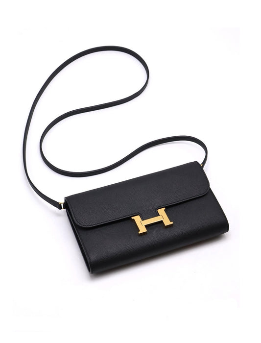 HERMES Constance To Go - Noir 89 黑金 B