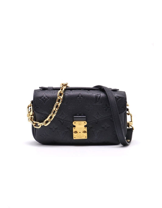 LOUIS VUITTON Pochette Metis East West郵差包 - 黑
