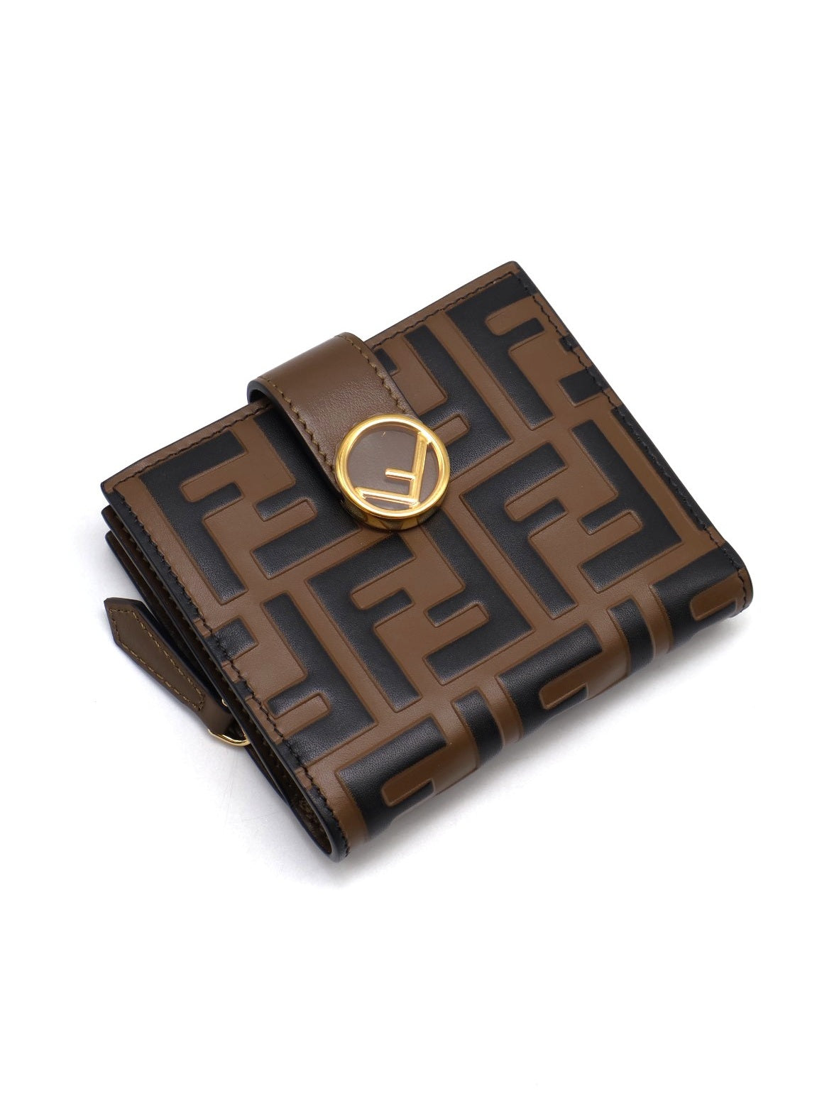 FENDI 經典FF雙折短夾