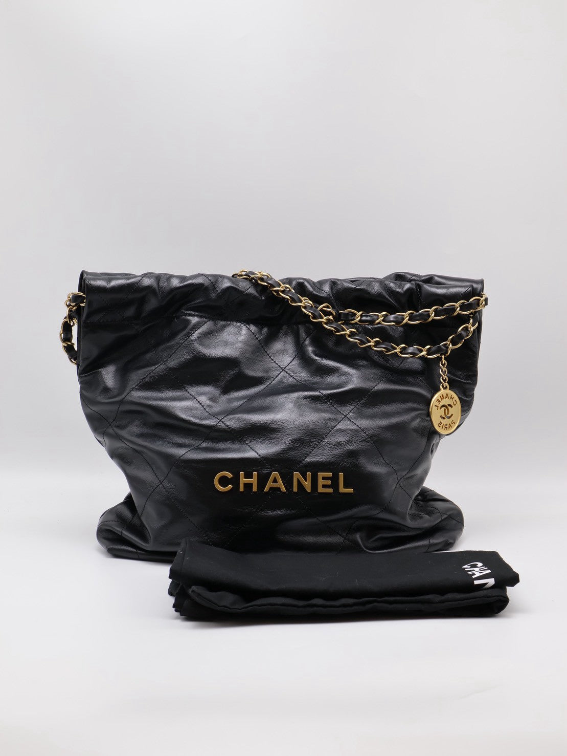CHANEL 22 Bag - 小號黑金