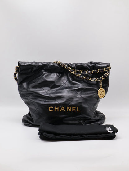 CHANEL 22 Bag - 小號黑金
