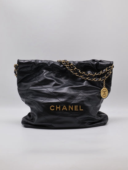 CHANEL 22 Bag - 小號黑金
