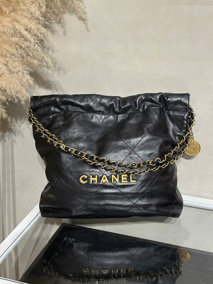 CHANEL 22 Bag - 小號黑金