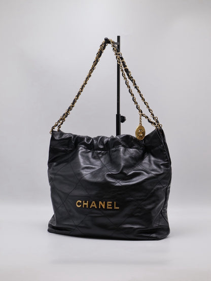 CHANEL 22 Bag - 小號黑金
