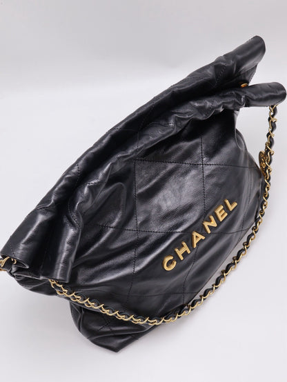 CHANEL 22 Bag - 小號黑金