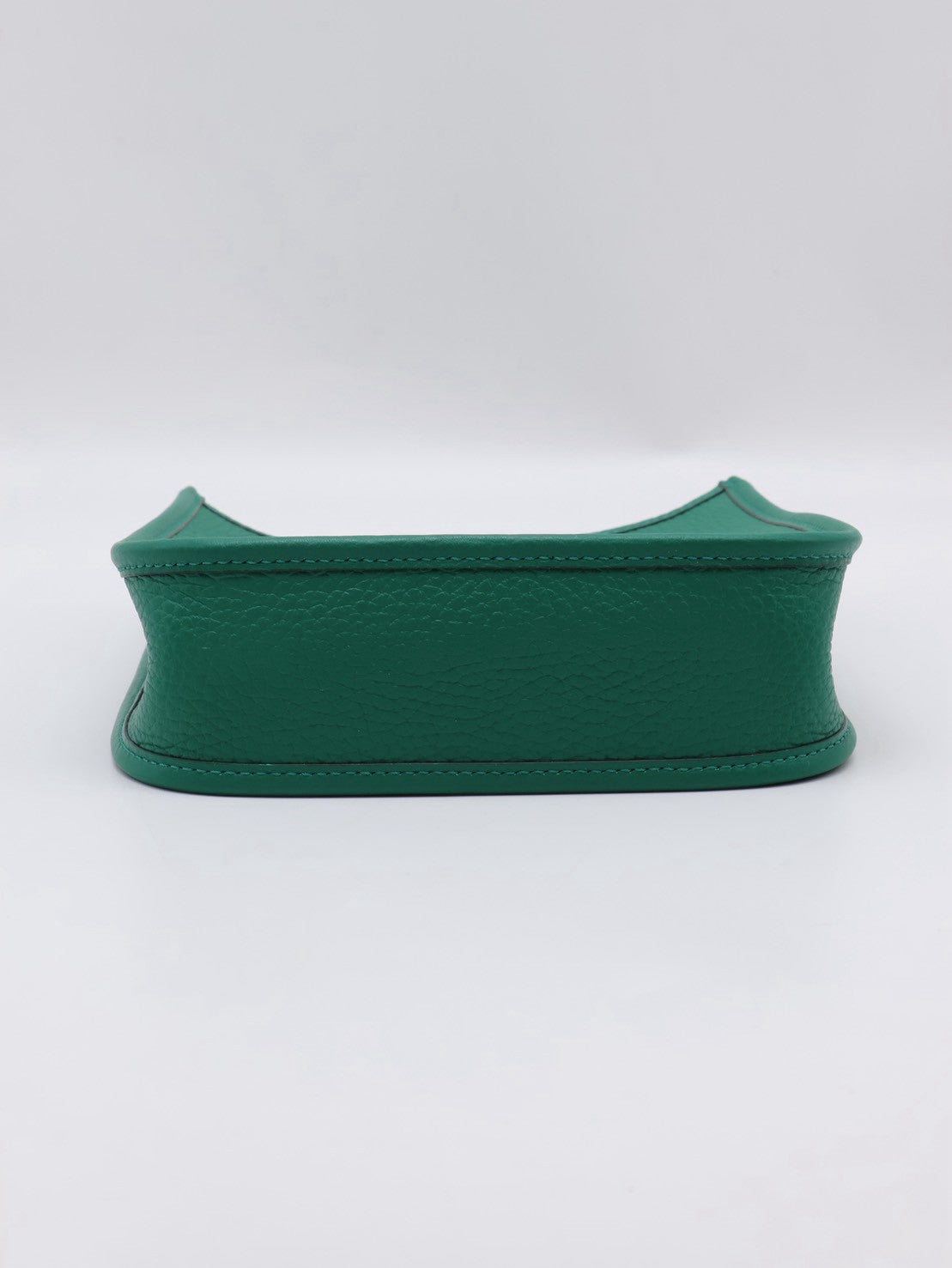 HERMES Mini Evelyne - Vert Vertigo U4 絲絨綠金 W