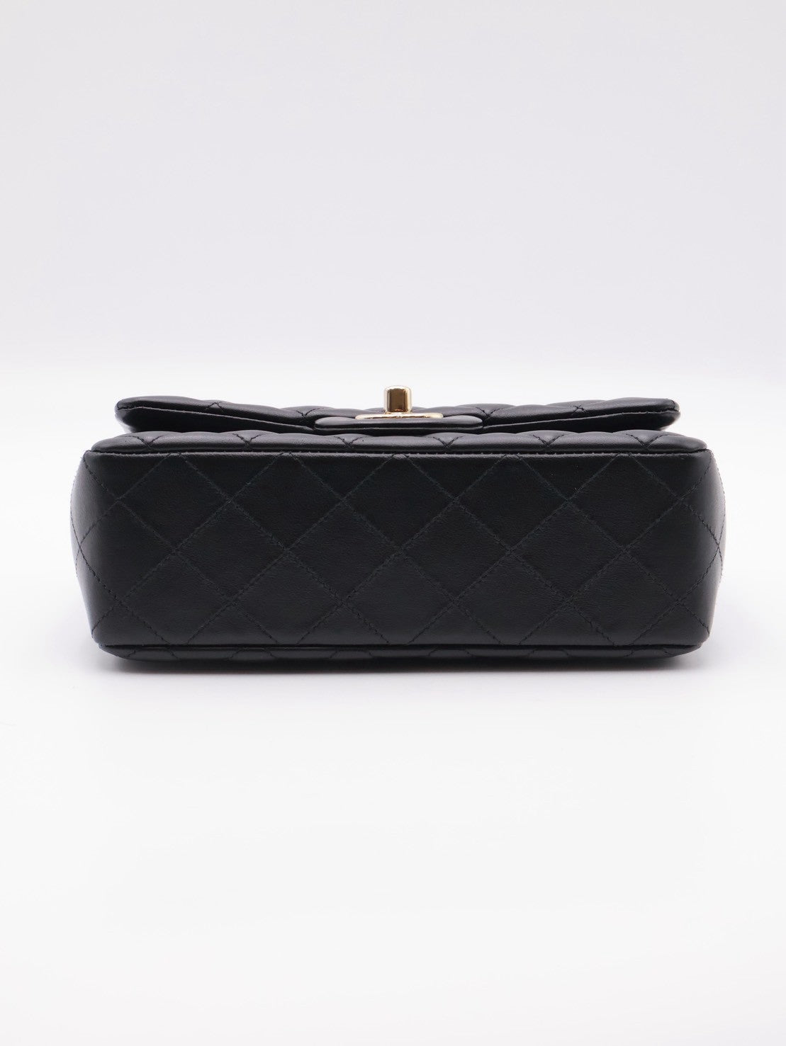 CHANEL 經典口蓋包Mini CF20 - 黑金