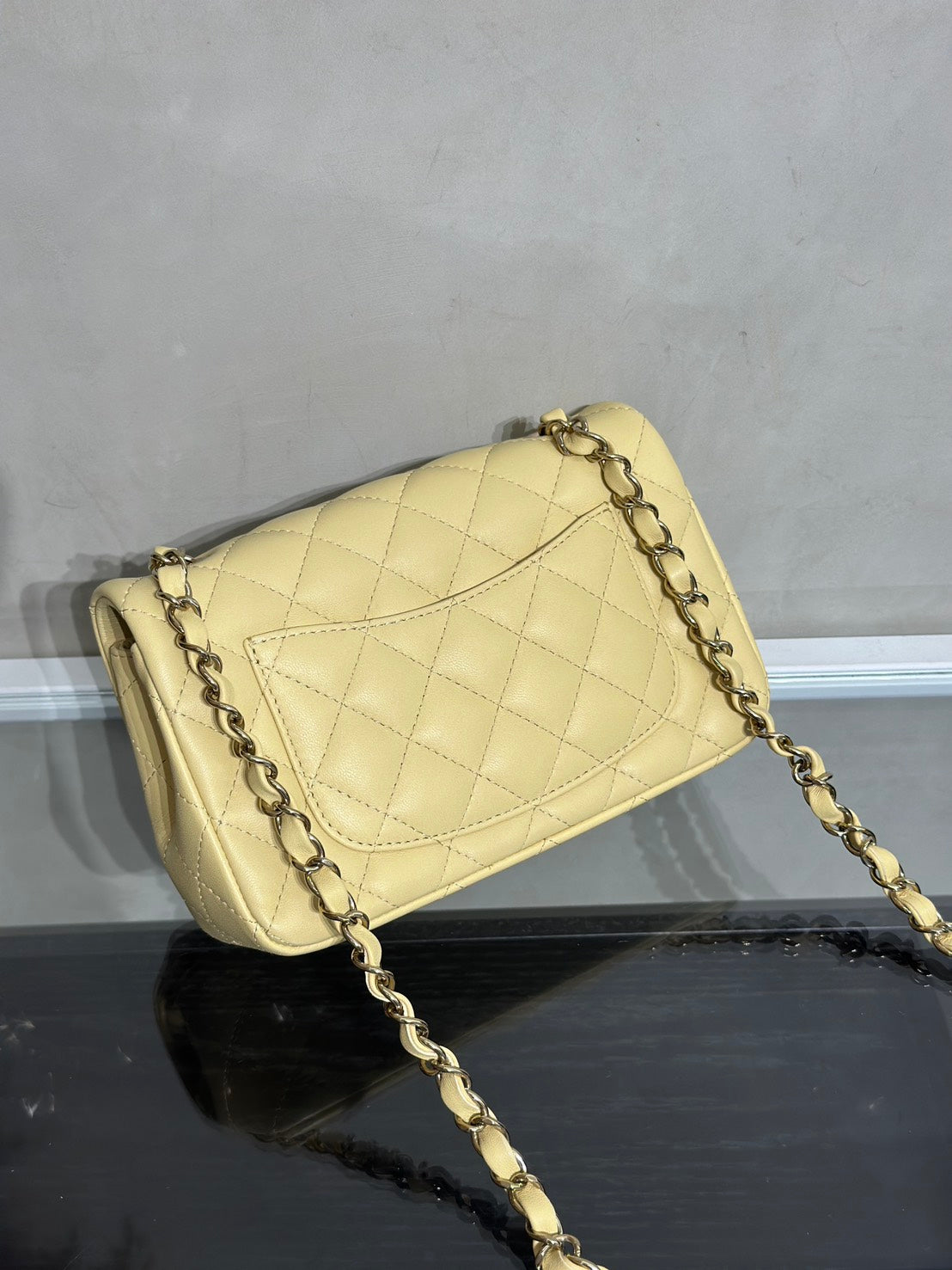 CHANEL 經典口蓋包Mini CF20 - 小雞黃金