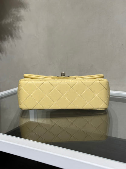 CHANEL 經典口蓋包Mini CF20 - 小雞黃金