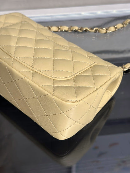 CHANEL 經典口蓋包Mini CF20 - 小雞黃金