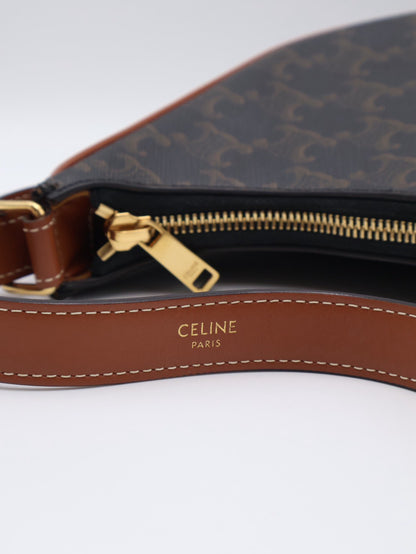 CELINE 凱旋帆布AVA腋下包