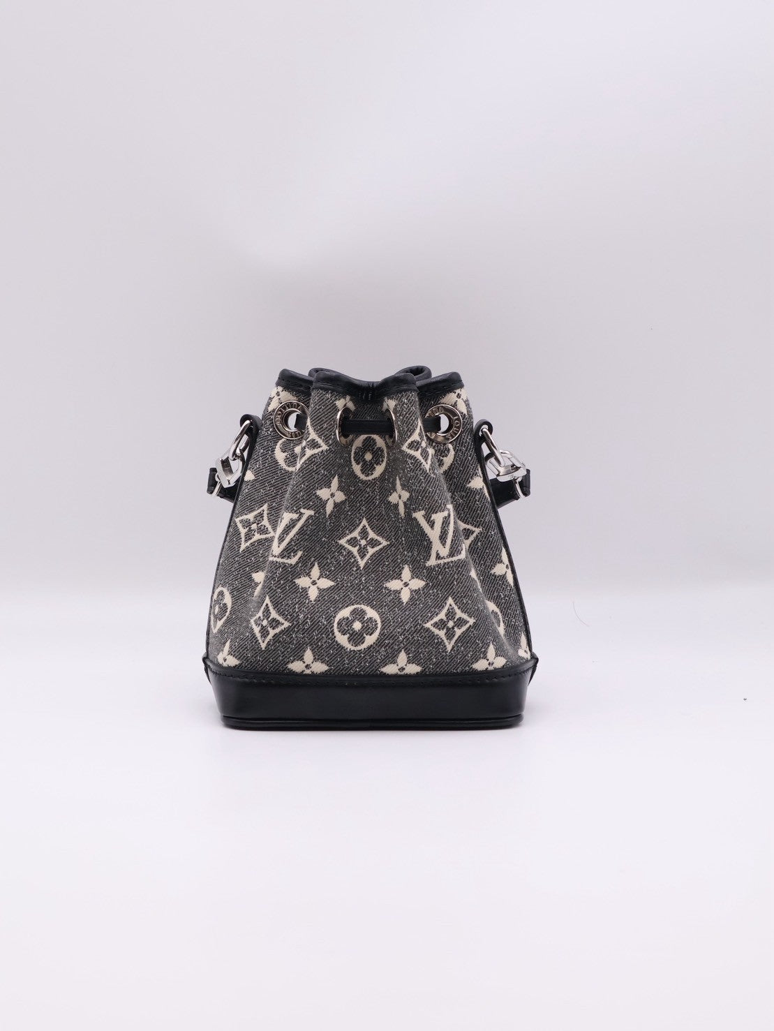 LOUIS VUITTON Nano Noe - 單寧刺繡