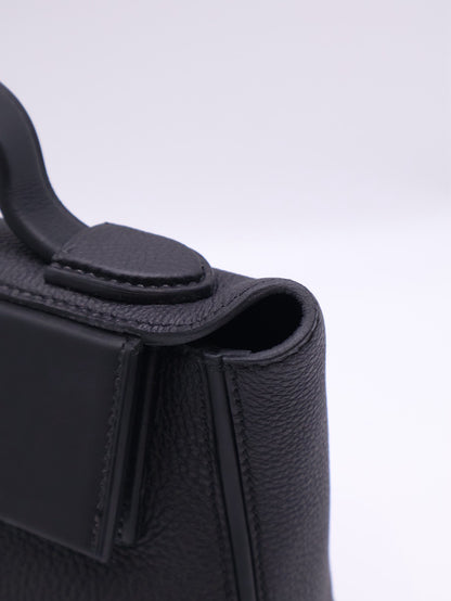 HERMES Mini 24/24 - Noir 89 黑銀 G