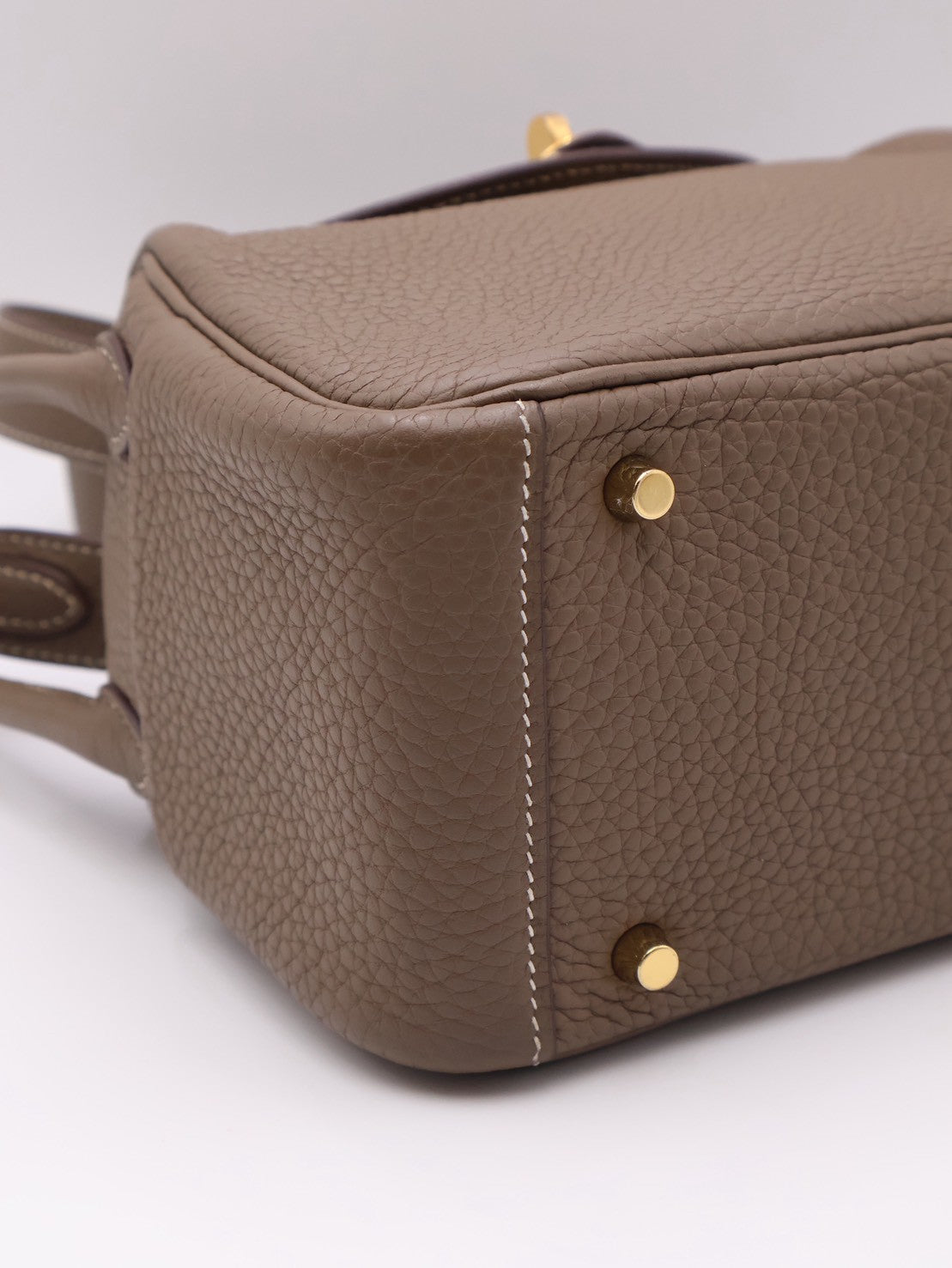 HERMES Mini Lindy - Etoupe 18 大象灰金 Y