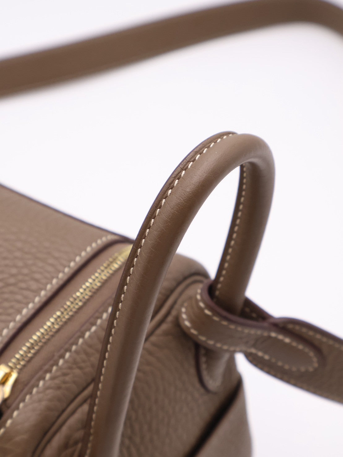 HERMES Mini Lindy - Etoupe 18 大象灰金 Y