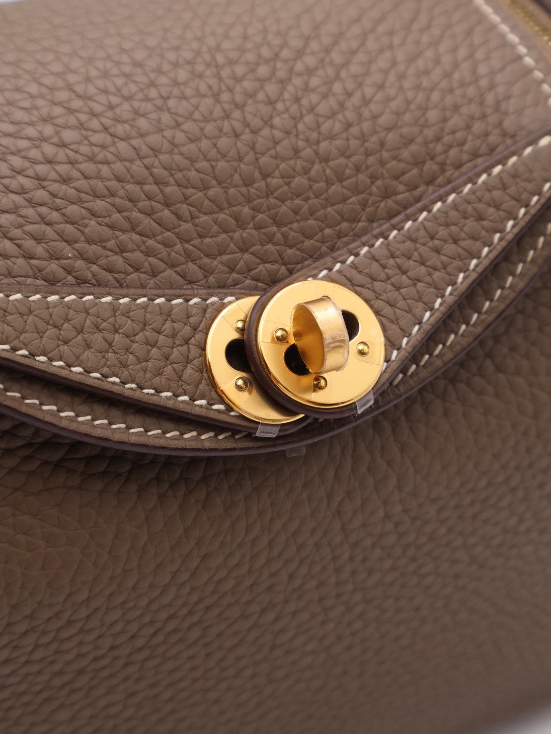HERMES Mini Lindy - Etoupe 18 大象灰金 Y