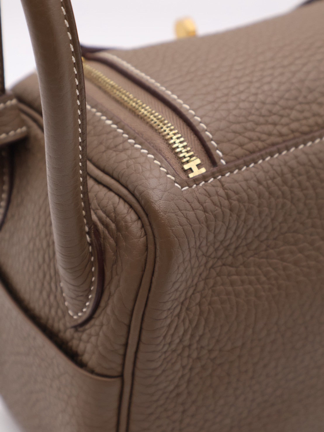 HERMES Mini Lindy - Etoupe 18 大象灰金 Y