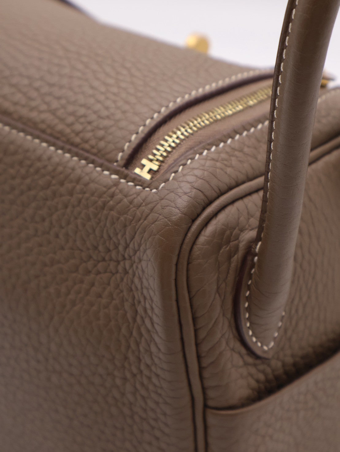 HERMES Mini Lindy - Etoupe 18 大象灰金 Y