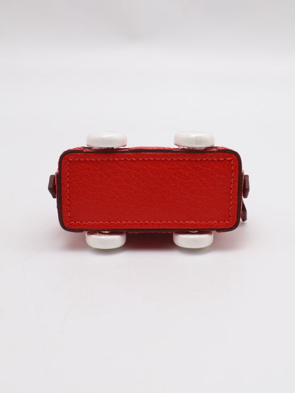 HERMES Bolide on wheels charm - 心紅色 B