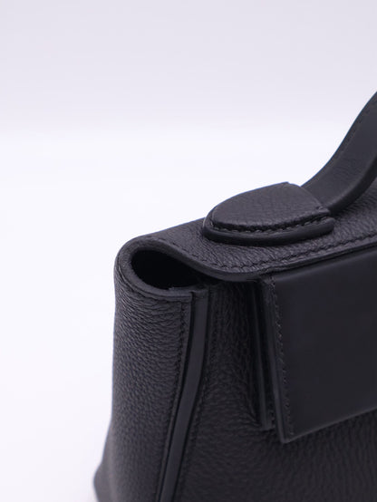 HERMES Mini 24/24 - Noir 89 黑銀 G