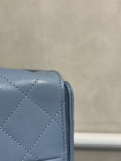 CHANEL 25 Hobo Bag - 小號霧霾藍金