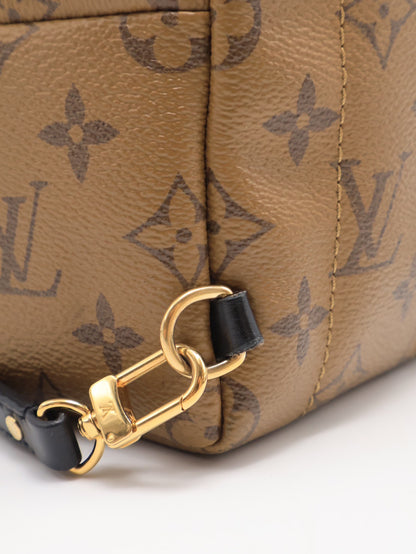 LOUIS VUITTON 拚色老花迷你後背包
