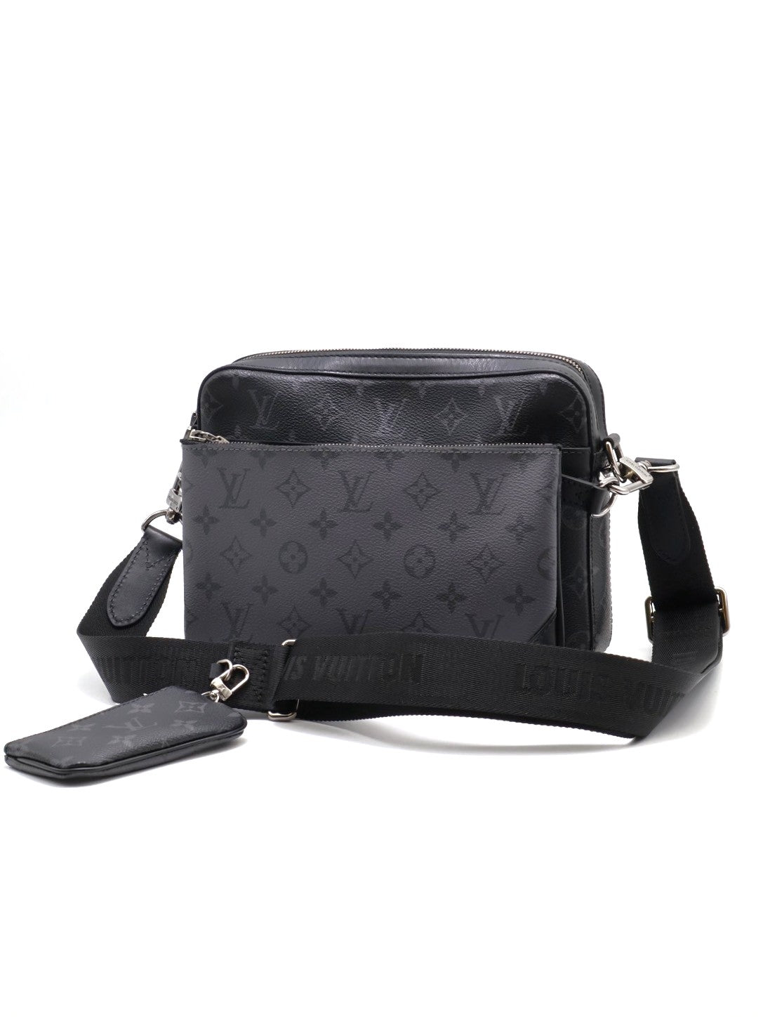 LOUIS VUITTON Trio三合一黑武士郵差包