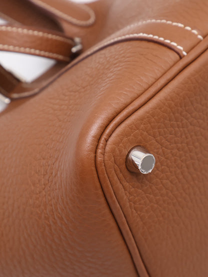 HERMES Picotin 18 - Gold 37 金棕銀 W
