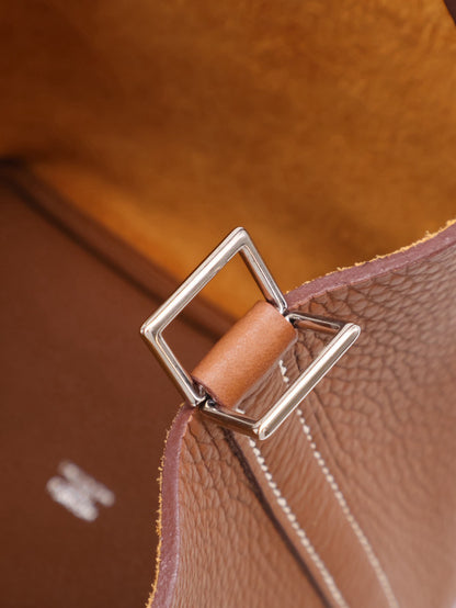 HERMES Picotin 18 - Gold 37 金棕銀 W