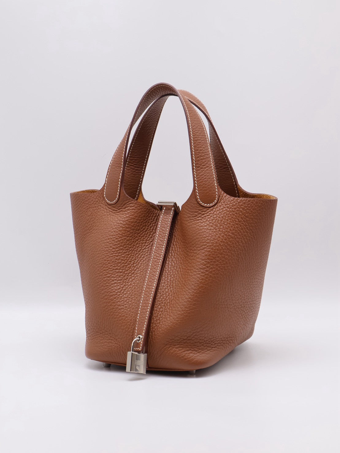 HERMES Picotin 18 - Gold 37 金棕銀 W