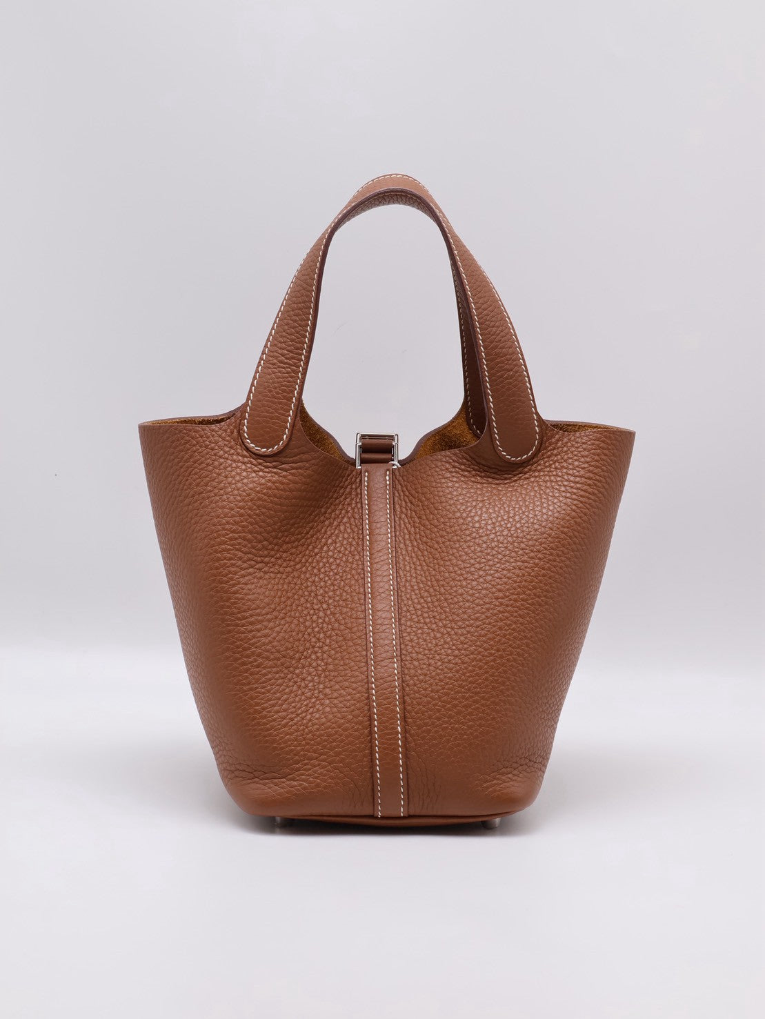 HERMES Picotin 18 - Gold 37 金棕銀 W