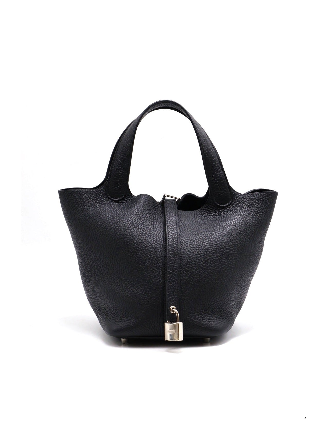 HERMES Picotin 18 - Noir 89 黑銀 K