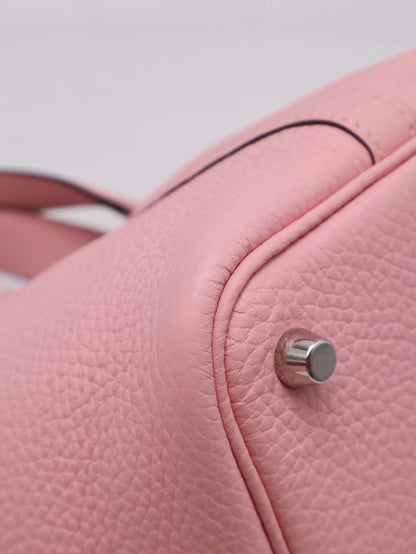 HERMES Picotin 18 - Rose Sakura 3Q 櫻花粉銀 B