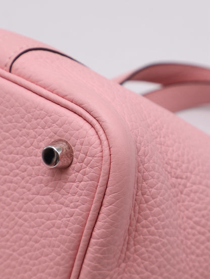 HERMES Picotin 18 - Rose Sakura 3Q 櫻花粉銀 B