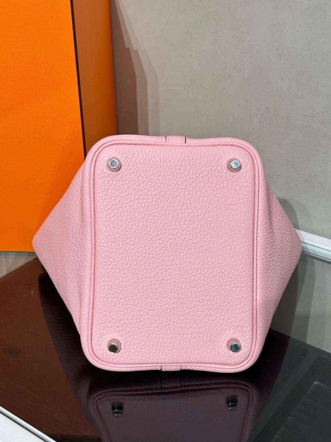 HERMES Picotin 18 - Rose Sakura 3Q 櫻花粉銀 B
