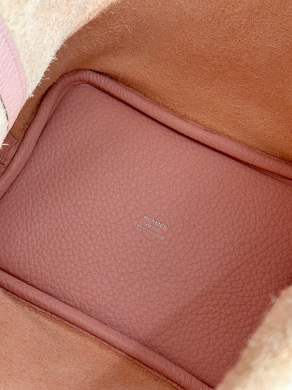 HERMES Picotin 18 - Rose Sakura 3Q 櫻花粉銀 B