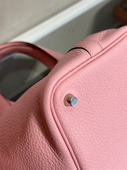 HERMES Picotin 18 - Rose Sakura 3Q 櫻花粉銀 B