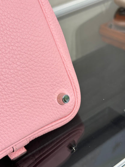 HERMES Picotin 18 - Rose Sakura 3Q 櫻花粉銀 B