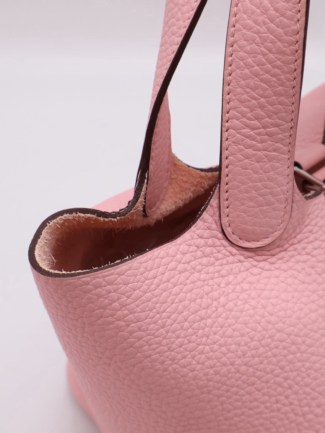 HERMES Picotin 18 - Rose Sakura 3Q 櫻花粉銀 B