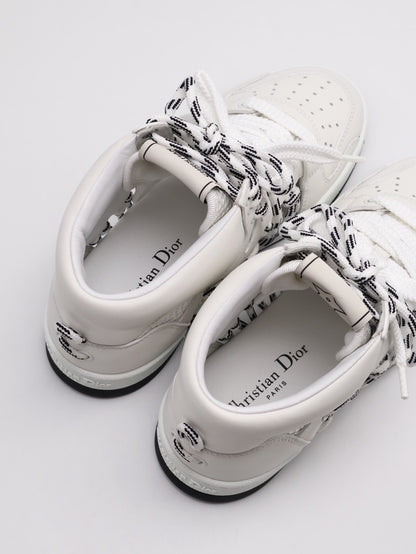 DIOR First高筒運動鞋 - 白 36