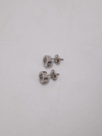 LOUIS VUITTON Empreinte 18K白金耳環