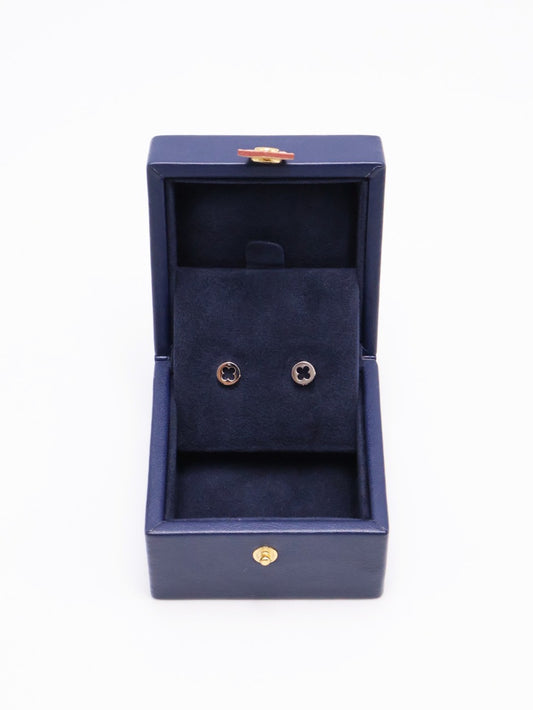 LOUIS VUITTON Empreinte 18K白金耳環