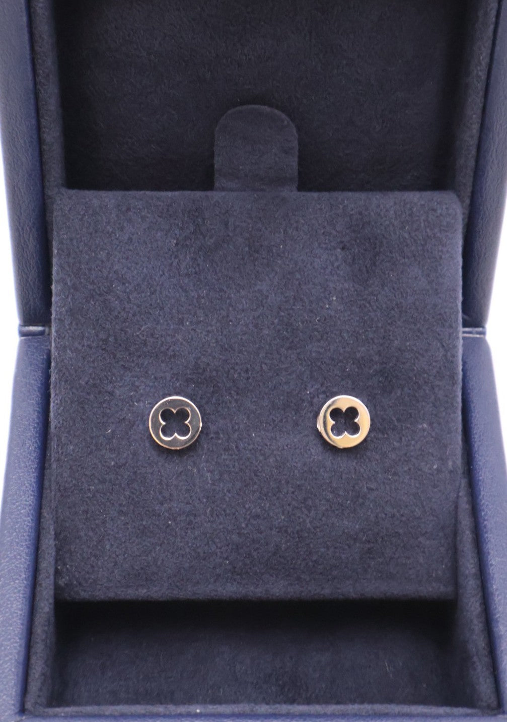 LOUIS VUITTON Empreinte 18K白金耳環