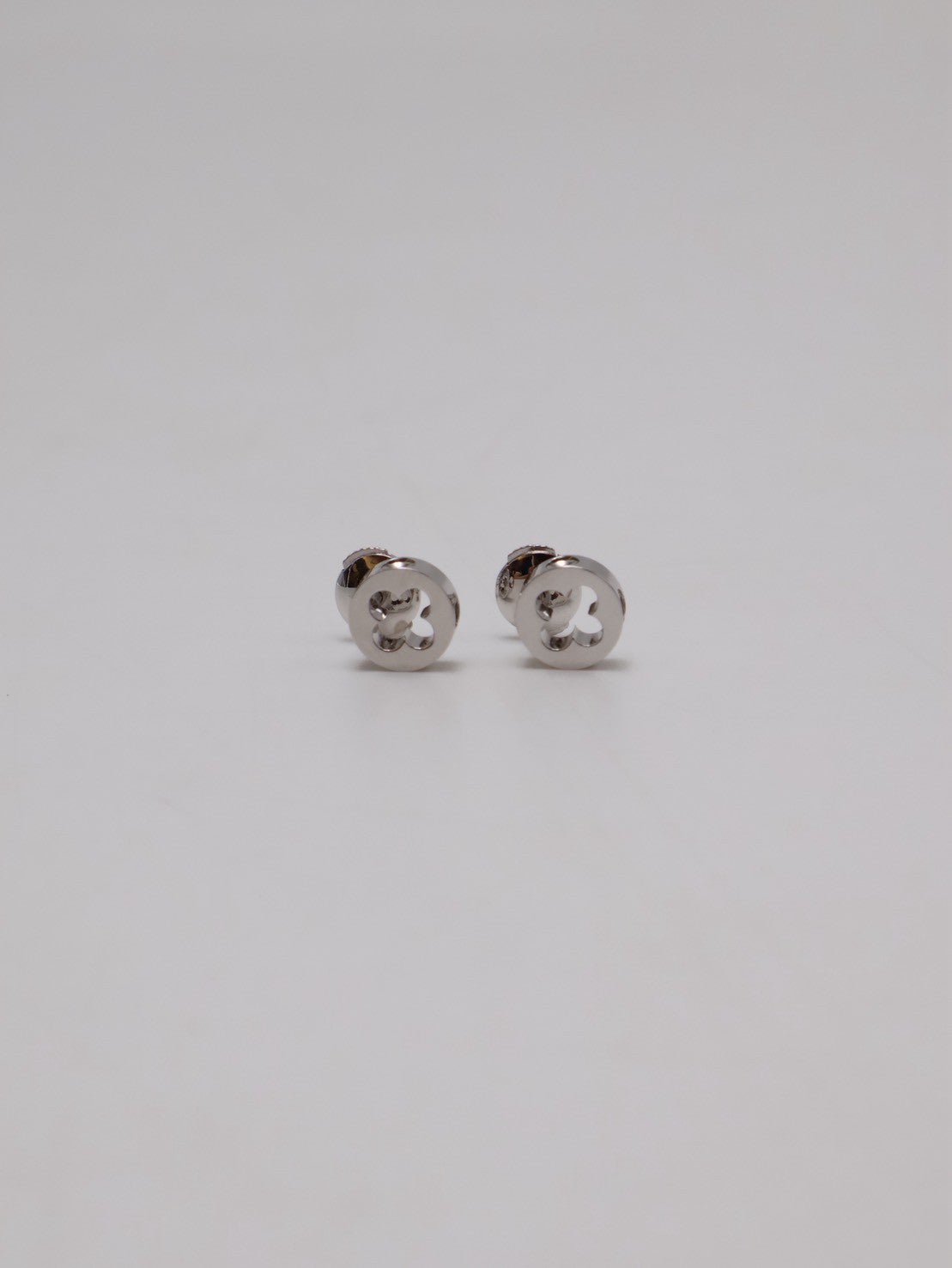 LOUIS VUITTON Empreinte 18K白金耳環
