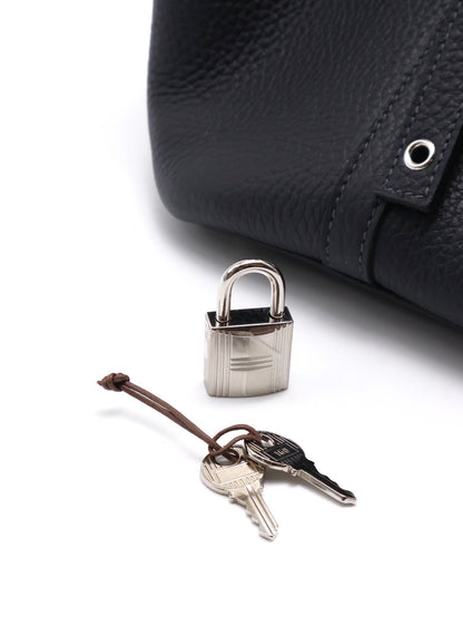 HERMES Picotin 18 - 水兵藍銀 W