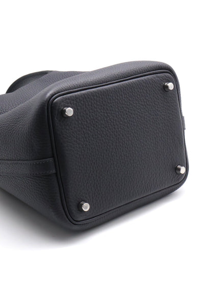 HERMES Picotin 18 - 水兵藍銀 W