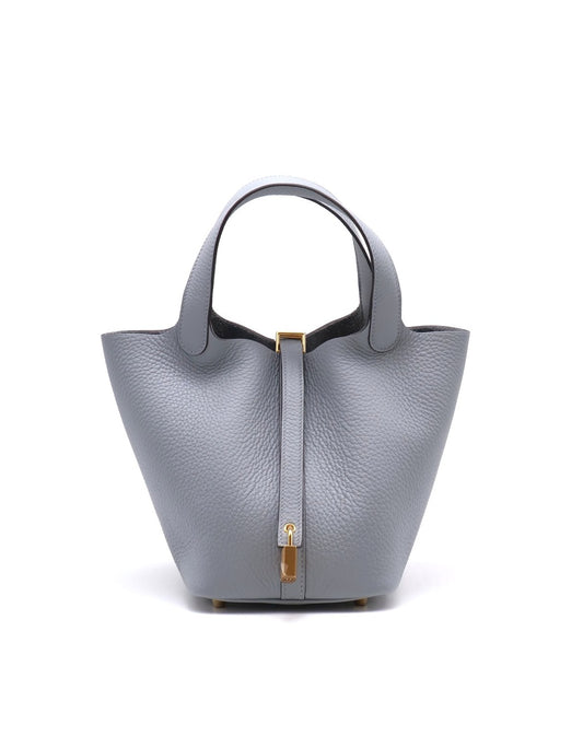 HERMES Picotin 18 - Gris Pantin P0 木偶灰金 K