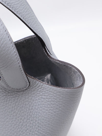 HERMES Picotin 18 - Gris Pantin P0 木偶灰金 K