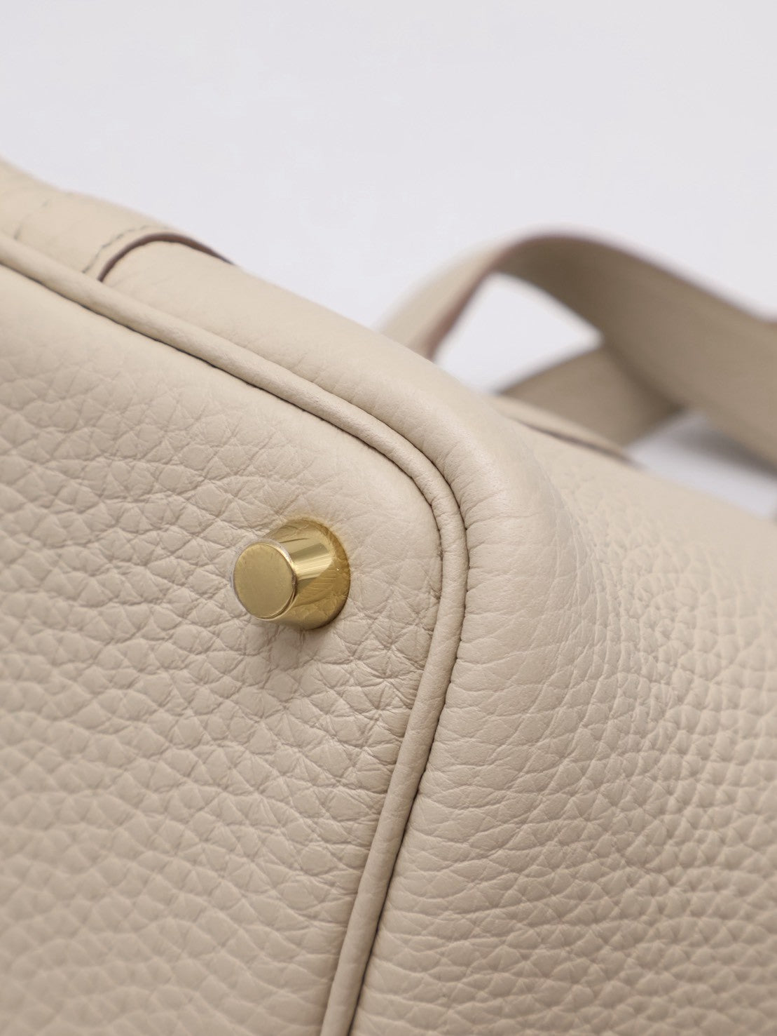 HERMES Picotin 18 - Beton 8L 冰川白金 U